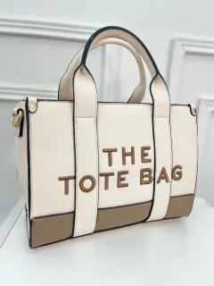 Cartera Tote Bicolor